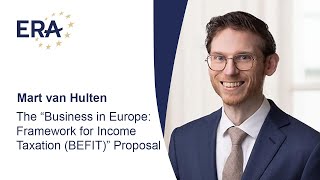 The “Business in Europe: Framework for Income Taxation (BEFIT)” Propos