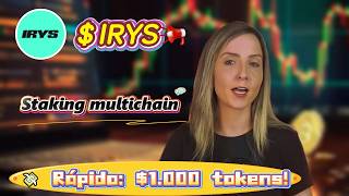 Staking de $IRYS — passos semanais para aumentar