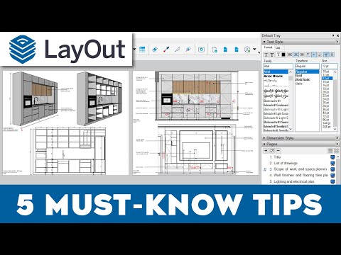 Top 5 Tips for Better Documentation in SketchUp Layout | SketchUp Layout Tutorial