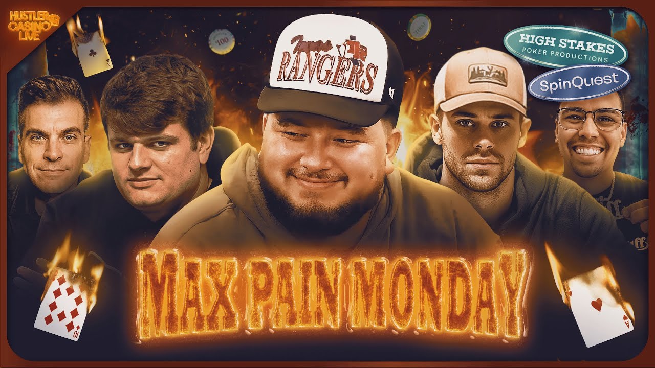 Sethy Poker, Brettski, Bluff, On Tilt Nick & Brandon O'Brien! MAX PAIN MONDAY! Pres. by SpinQuest