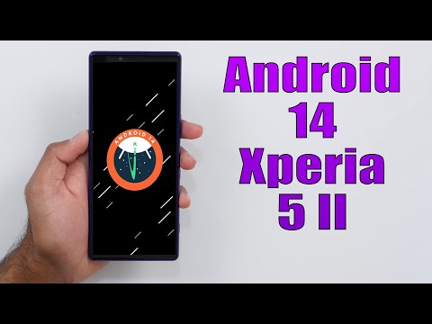 Install Android 14 on Xperia 5 II (AOSP Rom) - How to Guide!