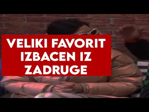 VELIKI FAVORIT IZBACEN IZ ZADRUGE, LJUDI OSTALI U ŠOKU