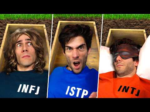 16 Personalities Buried Alive for 50 Hours