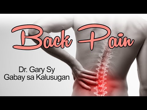 MASAKIT ANG LIKOD (Back Pain)