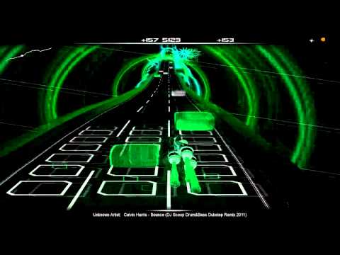 Audiosurf:Calvin Harris - Bounce (DJ Scoop D'n'B Remix)