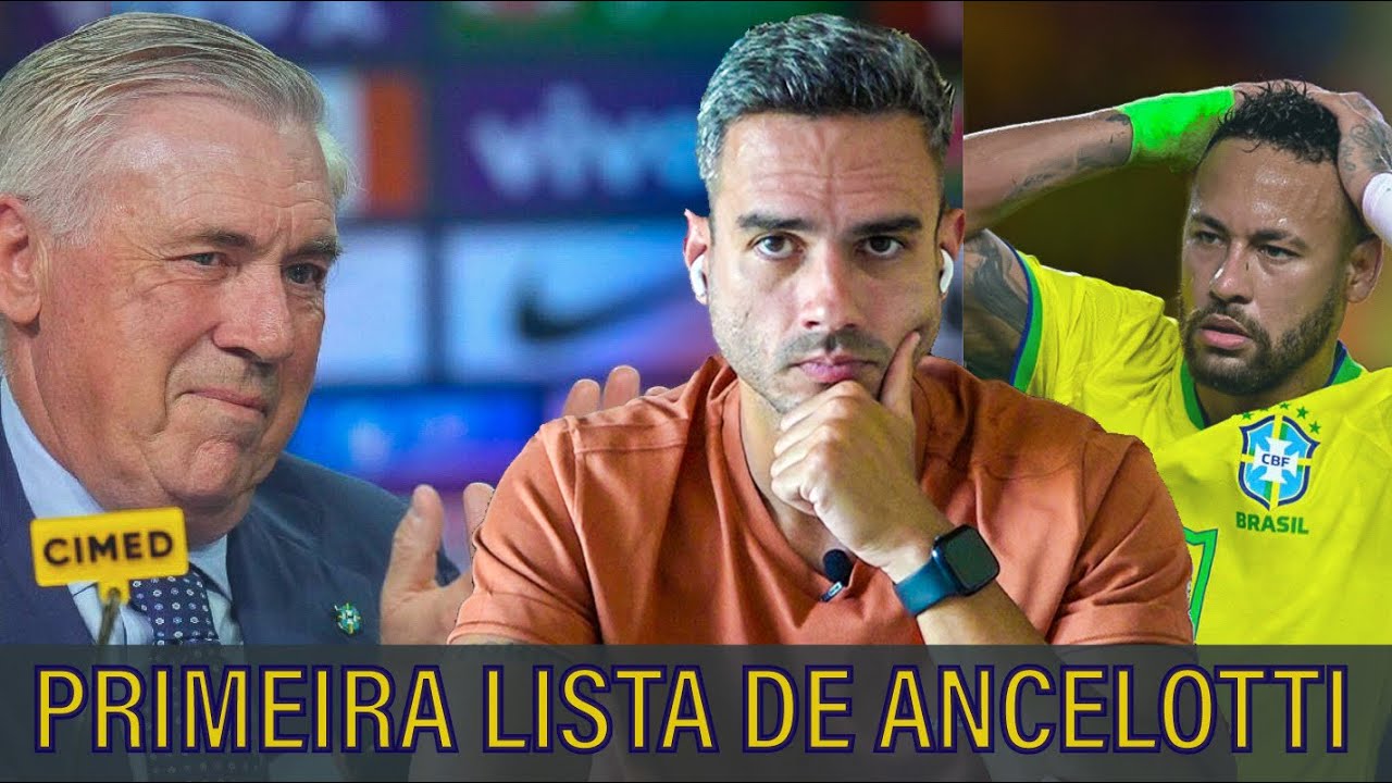 Sem um grande 9, Seleção pode jogar com Real Madrid 2023-24. Faltou Neymar na lista