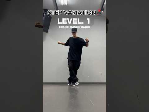 HOUSE DANCE BASIC【easy to step】#housedance