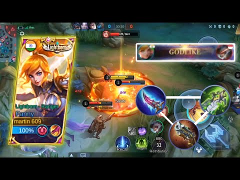 23KILLS!! BEST FANNY ONE HIT BUILD | FANNY FULL DAMAGE BUILD | FANNY MLBB