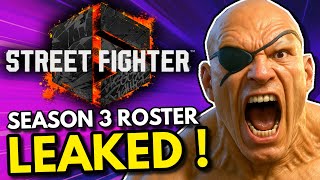 Street Fighter 6 - Entire Season 3 DLC Roster LEAKED !