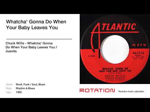 Thumbnail for Chuck Willis - Whatcha' Gonna Do When Your Baby Leaves You by Chuck Willis