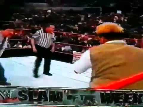 WWF - Patterson and Brisco confront The Mean Street Posse