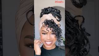 Look more elegant and cute with these braids #short #hairstyles #fashion #fyp #fypシ゚ #elegant