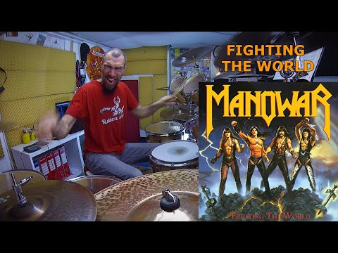 Manowar - Fighting the World - Scott Columbus Drum Cover by EDO SALA