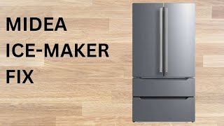 Midea Ice Maker Not Working? Fix It Fast (Cracked Tray Replacement!)