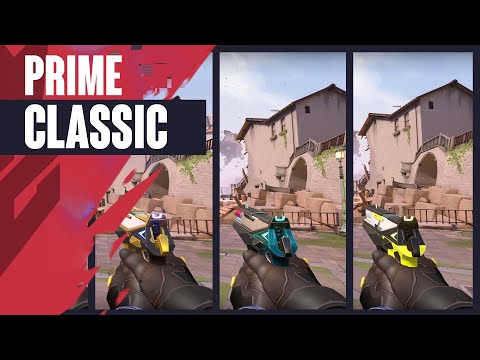 Prime Classic Skin Showcase [4K] - Valorant Prime Skins