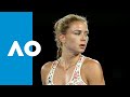 Camila Giorgi takes the second set against Karolina Pliskova | Australian Open 2019 Round 3