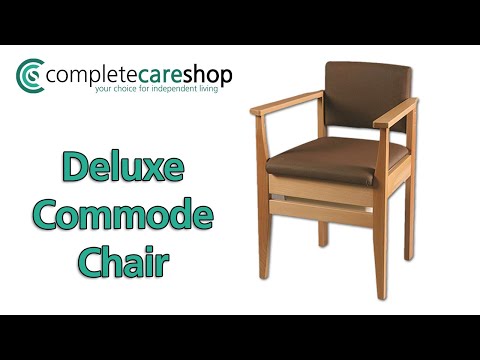 Rich Brown Commode Chair Commode Chairs Complete Care Shop