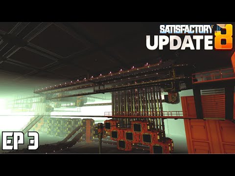 Installing a Factory Sub-Floor | Satisfactory U8 - Ep 3