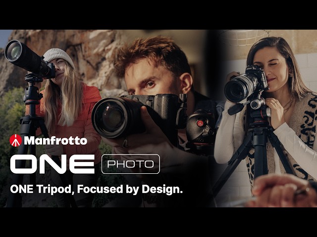 Vidéo MANFROTTO ONE MKONEPABHQ6T TREPIED PHOTO ALU. AVEC ROTULE BALL XPRO