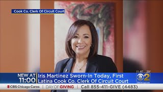 Iris Martinez Sworn In As First Latina Cook County Circuit Court Clerk