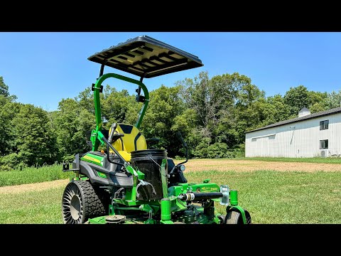 THE BEST SUN SHADE CANOPY FOR ZERO TURN MOWERS & TRACTORS! 💪