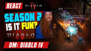 Diablo IV - Season 2 Review And First Impressions | SirMariio Reacts