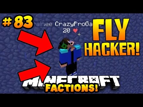 Preston - Minecraft FACTIONS VERSUS "FLY HACKER CAUGHT!!" #83 w/ PrestonPlayz