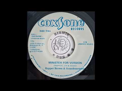 RAPPA ROBERT & JIM BROWN - Minister For Ganja [1983]