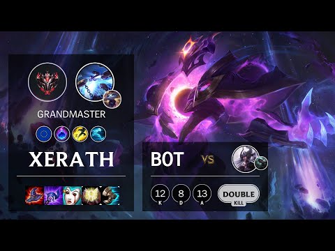 Xerath Bot vs Syndra - EUW Grandmaster Patch 10.13