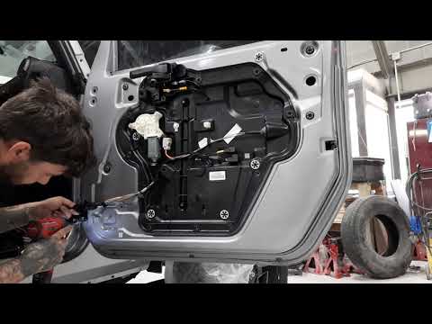 2017 Jeep Wrangler inner door trim removal pt2
