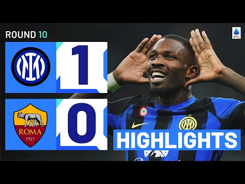 INTER-ROMA 1-0 | HIGHLIGHTS | Thuram edges Roma at San Siro | Serie A 2023/24