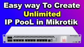 Download the video "Easy Way To Create Unlimited IP PooL in Mikrotik 2025 | Mikrotik Unlimited User IP Pool"