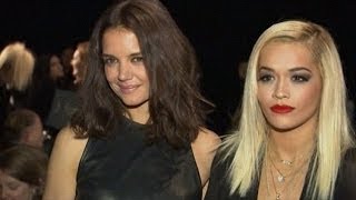 Rita Ora and Katie Holmes at The Donna Karan NYFW Show! | Feb 2014