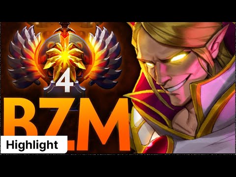 Highlight Dota 2 : INTENSE MATCHUP: RANK 4 BZM INVOKER SHOWS SKILL AGAINST YATORO BANE MID