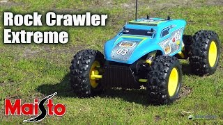 Maisto Rock Crawler Extreme black (81156) - відео 1
