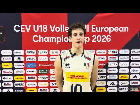 Leonardo Meoni dopo la vittoria per 3-0 sull’Islanda