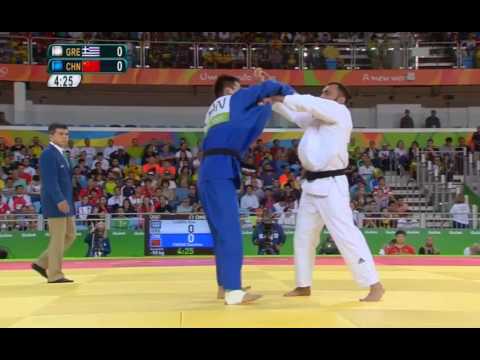 ILIADIS, Ilias Greece (GRE)-CHENG, Xunzhao China (CHN)  (Category -90 kg)