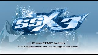 SSX 3 (Snowboarding) Ps2 Gameplay - Single Event -  All Peaks