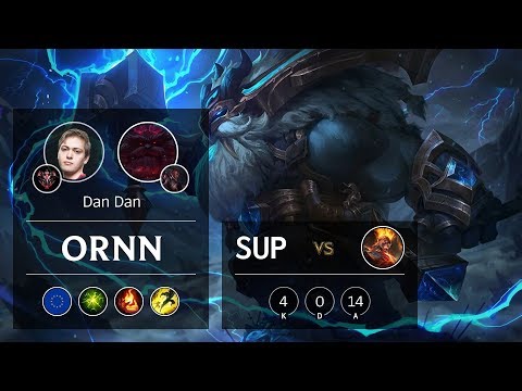 Ornn Support vs Brand - EUW Grandmaster Patch 9.9