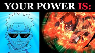 Naruto Becoming Canny (Your Power Is)