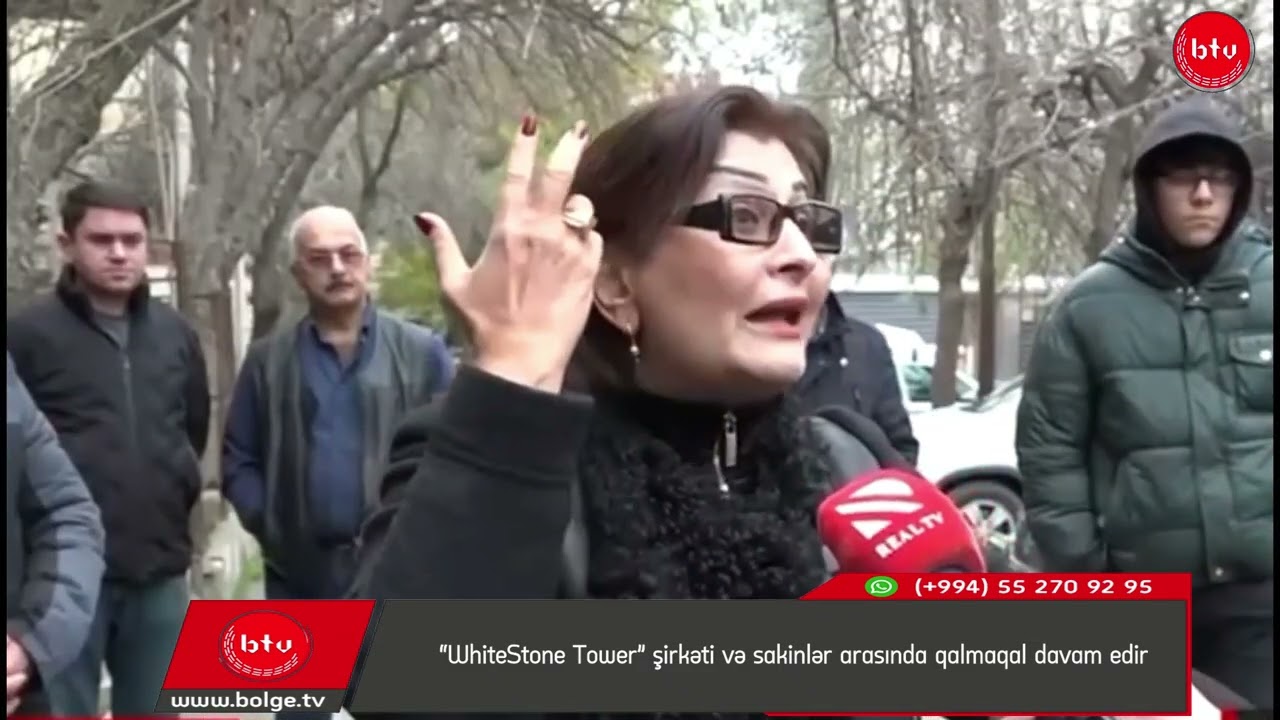 “WhiteStone Tower” şirkəti və sakinlər arasında qalmaqal davam edir