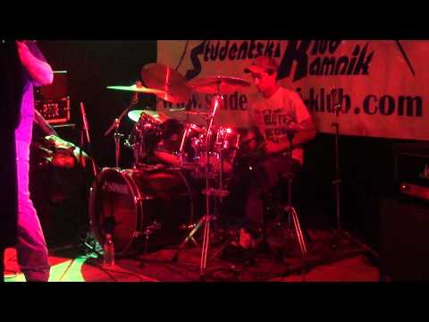 Roadkill BBQ - Failsafe Mechanism Live@ MC Kotlovnica (drum cam)