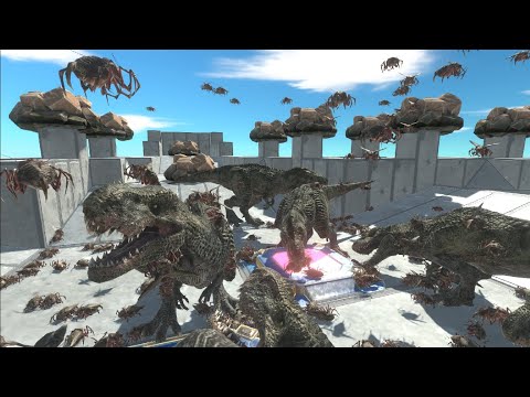New Unit Swarm Bug vs T-Rex : Animal Revolt Battle Simulator