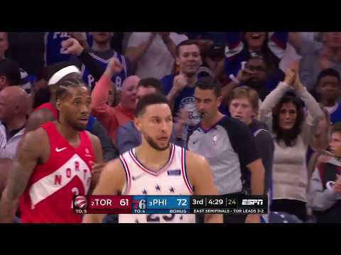 Ben Simmons All Plays 05/09/19 Toronto Raptors vs Philadelphia 76ers Game 6 Highlights