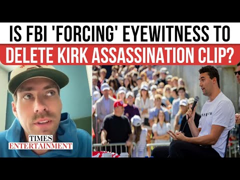 Kirk Killing: Eyewitness 'EXPOSES' FBI For 'SILENCING' Him; UNSEEN Footage SHOCKS Viewers Online