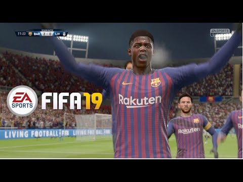 FIFA 19 ROAD TO DIVISION 1 PART 9 - BARCELONA VS LIVERPOOL - FIFA 19 Online Seasons Gameplay