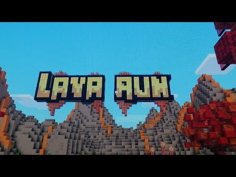 Corsa estrema contro la lava!!!-Minecraft ITA