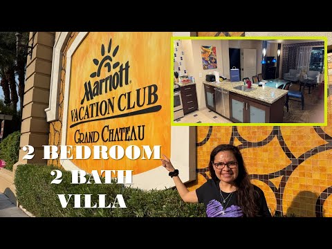 [4K] Marriott Grand Chateau | 2 Schlafzimmer Villa – Ausführliche Tour | Las Vegas