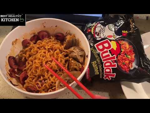 Ramen Recipe | Raw egg | Ramen hacks | Buldak Spicy Ramen | How to make spicy Ramen