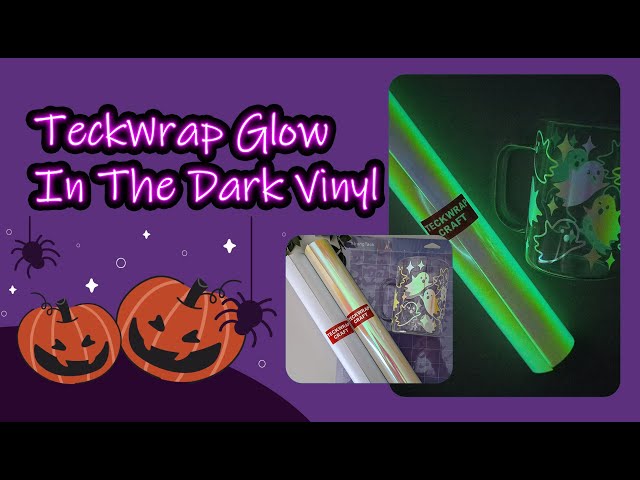 فينيل اسطح مضيء في الظلام ابيض